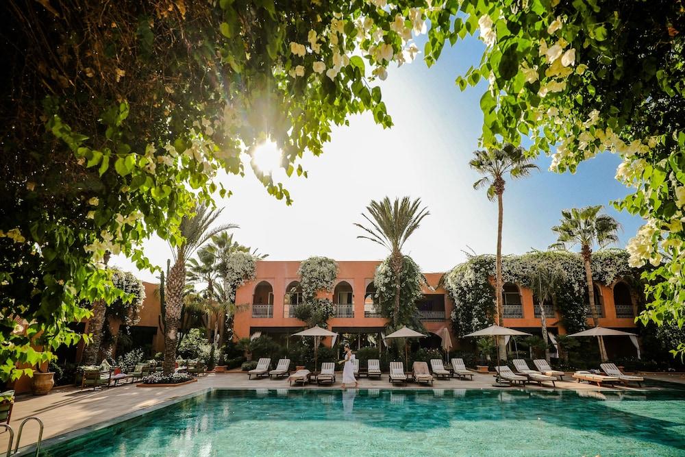 Tikida Golf Palace Agadir Ngoại thất bức ảnh The swimming pool at the hotel