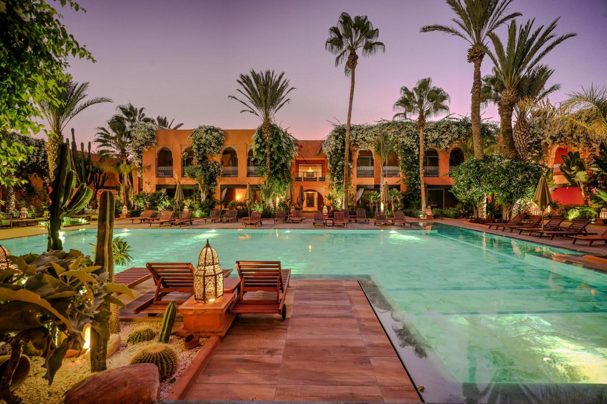 Tikida Golf Palace Agadir Ngoại thất bức ảnh The swimming pool at the hotel
