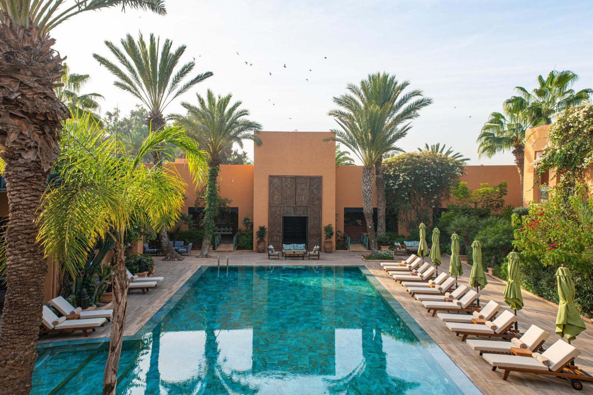 Tikida Golf Palace Agadir Ngoại thất bức ảnh The swimming pool at the Ouarzazate hotel