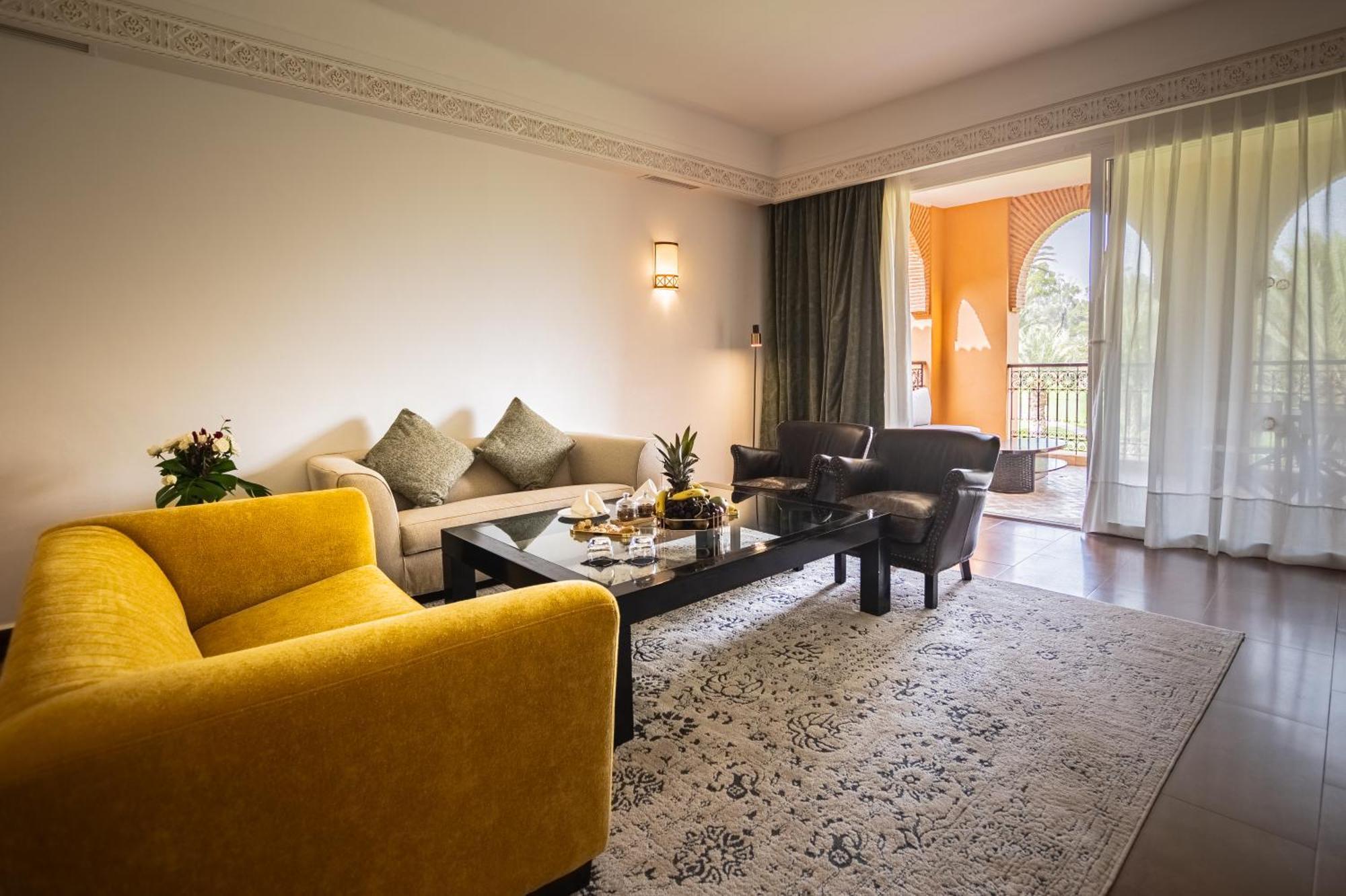 Tikida Golf Palace Agadir Ngoại thất bức ảnh A living room at the hotel