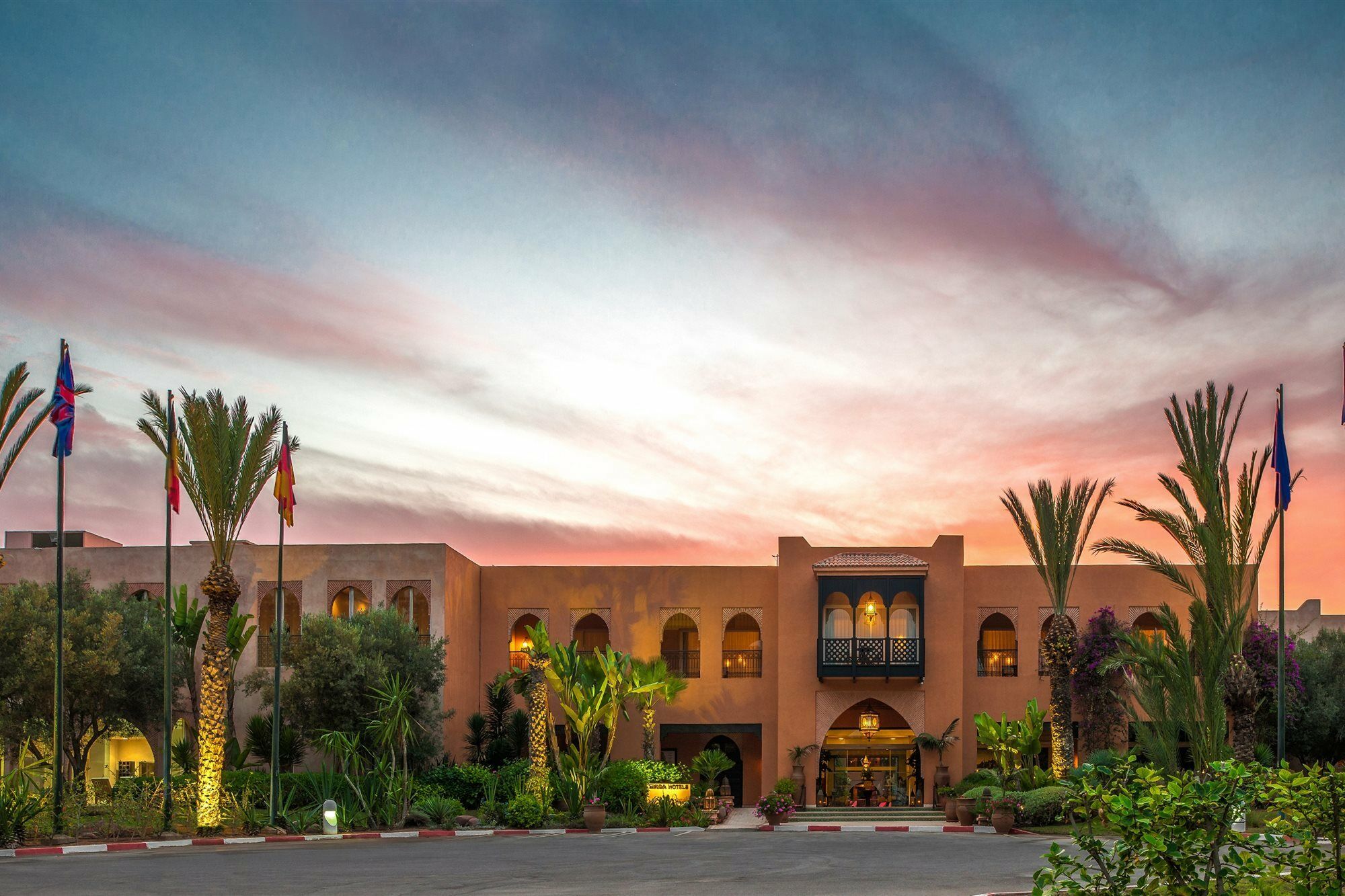 Tikida Golf Palace Agadir Ngoại thất bức ảnh The hotel's main entrance