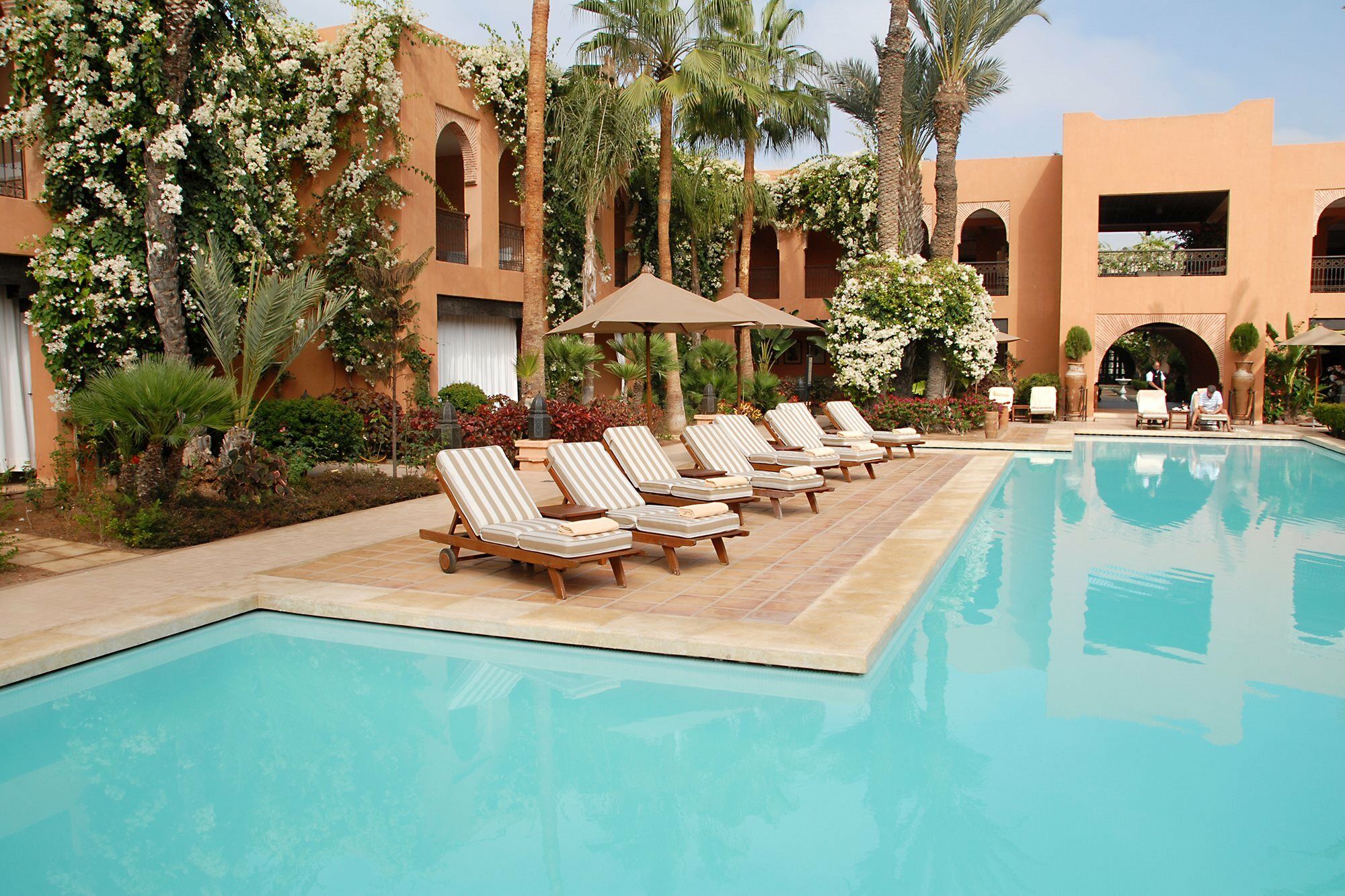 Tikida Golf Palace Agadir Ngoại thất bức ảnh The swimming pool at the hotel
