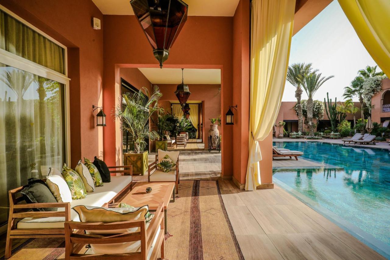 Tikida Golf Palace Agadir Ngoại thất bức ảnh The swimming pool at the hotel
